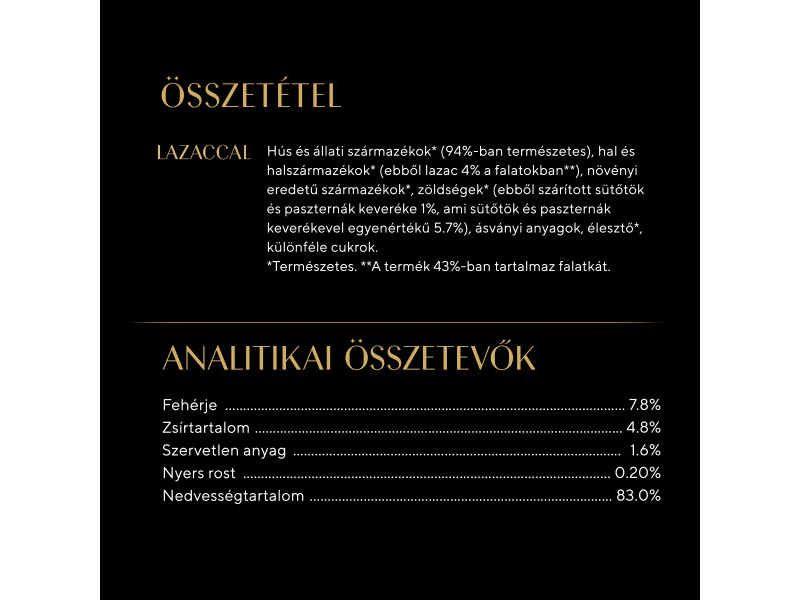 Sheba Nature's collection tasakos eledel lazaccal mártásban, 85 g