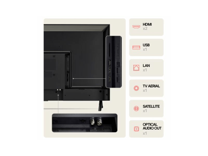 LG 32LR60006LA 32" Full HD Smart LED televizor