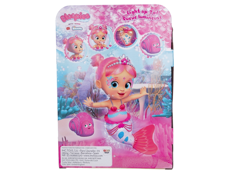 Bloopies: Mókás Sellőbébi világító uszonnyal (83110)