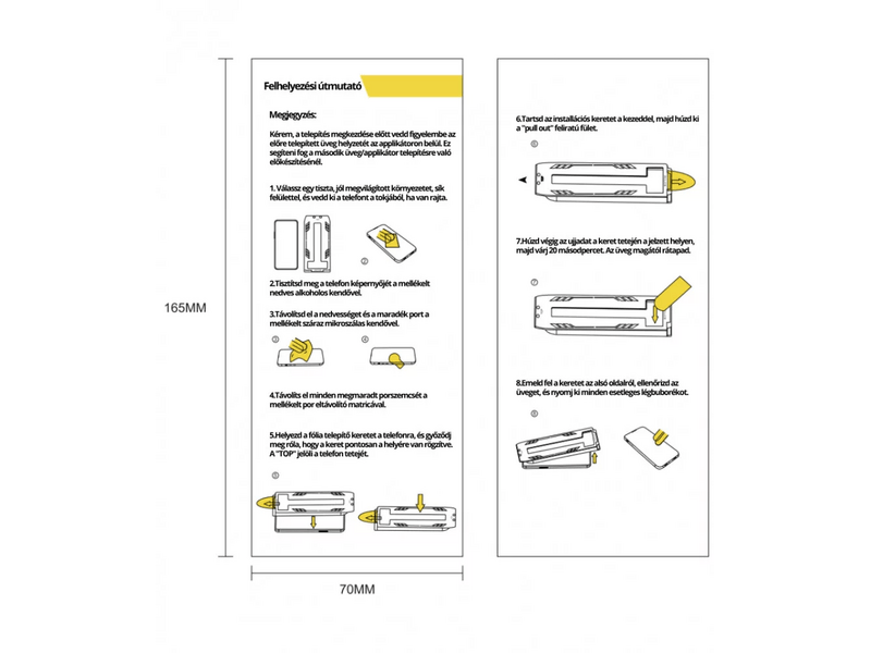 Cellect Samsung Galaxy S26 Plus applikátor 2 üvegfóliával