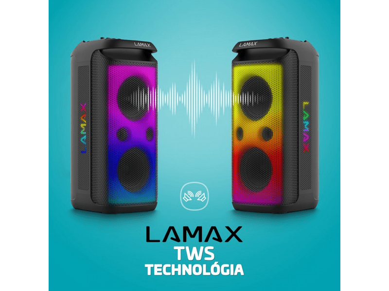 LAMAX PartyKing1 Max Hordozható party hangszóró