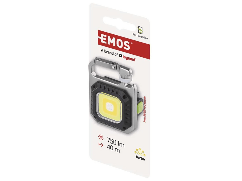 EMOS P4714 Újratölthető mini LED-es zseblámpa