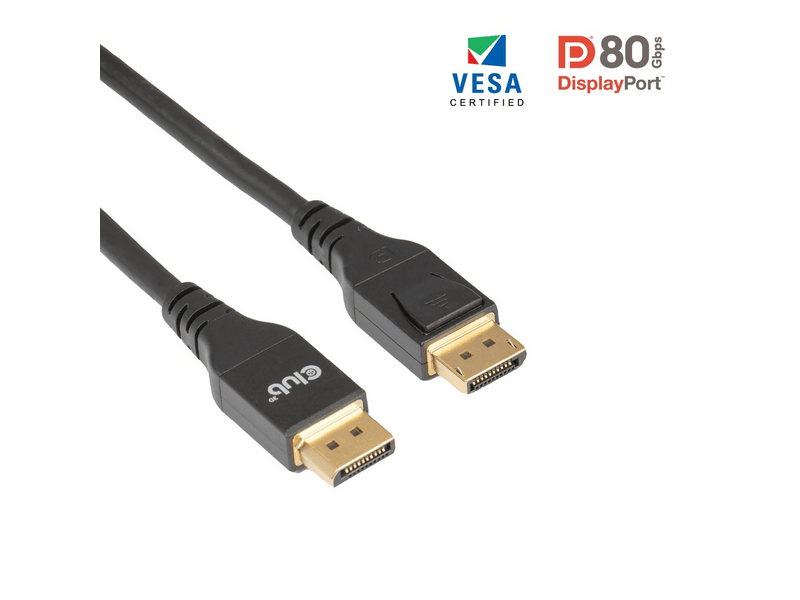 Club 3D CAC-1094 DisplayPort 2.1 kábel, 2 m
