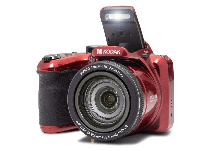 Kodak PixPro AZ405 digitális fényképezőgép, piros