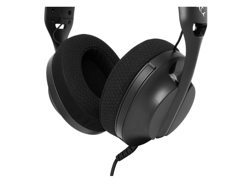 White Shark GH-2440B Parrot Gamer fejhallgató, fekete