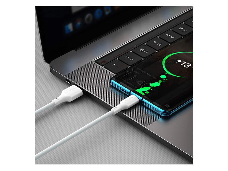 Baseus Simple Wisdom USB-A – USB Type-C kábel, 2 db (TZCATZJ-02)