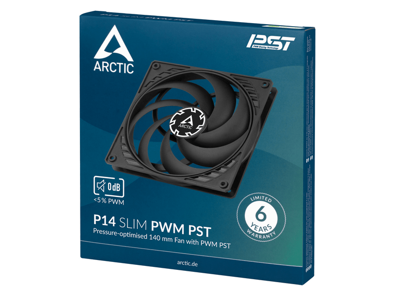 Arctic P14 Slim PWM PST PC Ventilátor (ACFAN00268A)