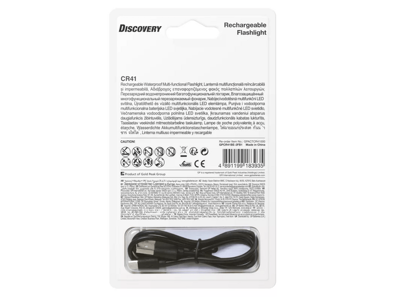 GP CR41 Akkus LED zseblámpa (P8511)