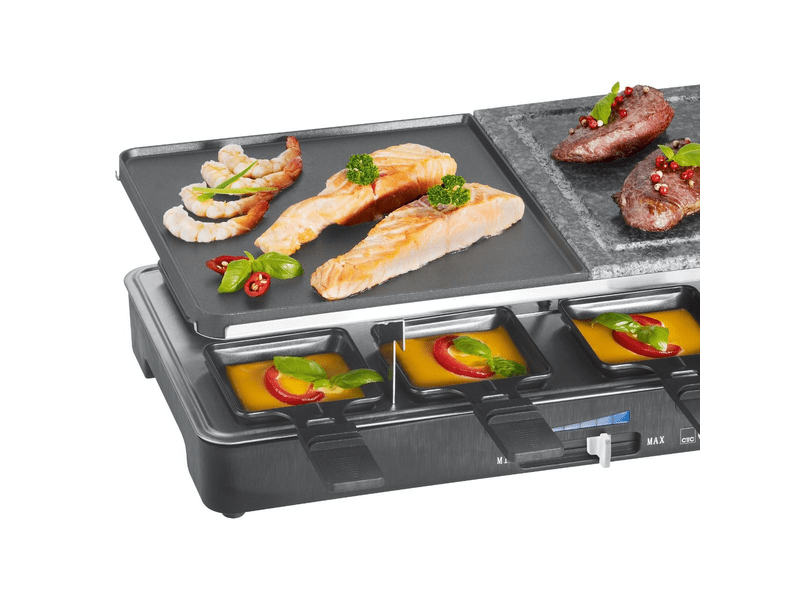Clatronic RG 3518 2 az 1-ben raclette grill