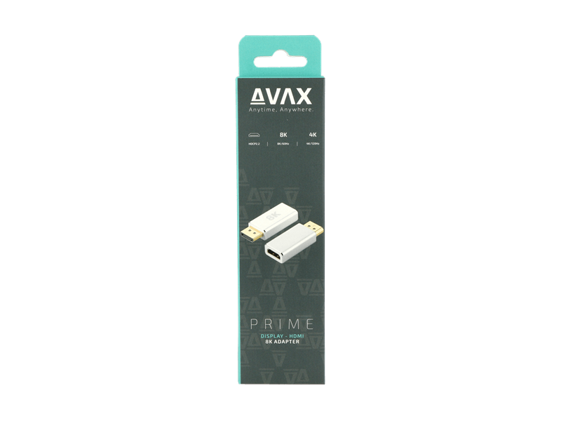 Avax AD902 Prime DisplayPort - HDMI 2.1 8K/60Hz adapter