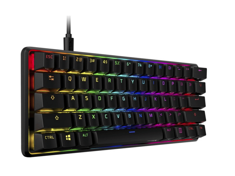 HyperX Alloy Origins 60 Mechanikus gamer billentyűzet, US (4P5N4AA)