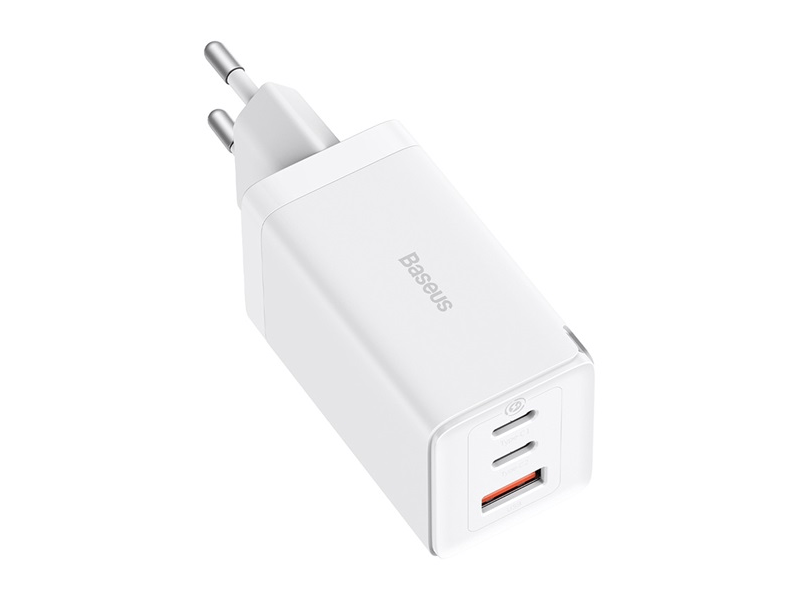Baseus GaN5 Pro 65W hálózati gyorstöltő + kábel (CCGP120202)
