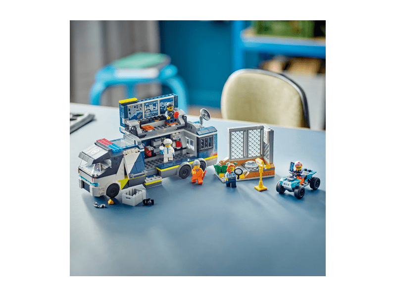 LEGO® City policijski pokretni kriminalistički laboratorij (60418)