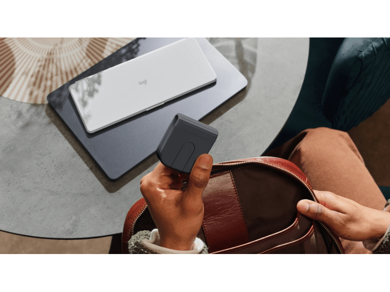 Logitech Mobi Fold vezeték nélküli egér, grafitszürke (910-007604)