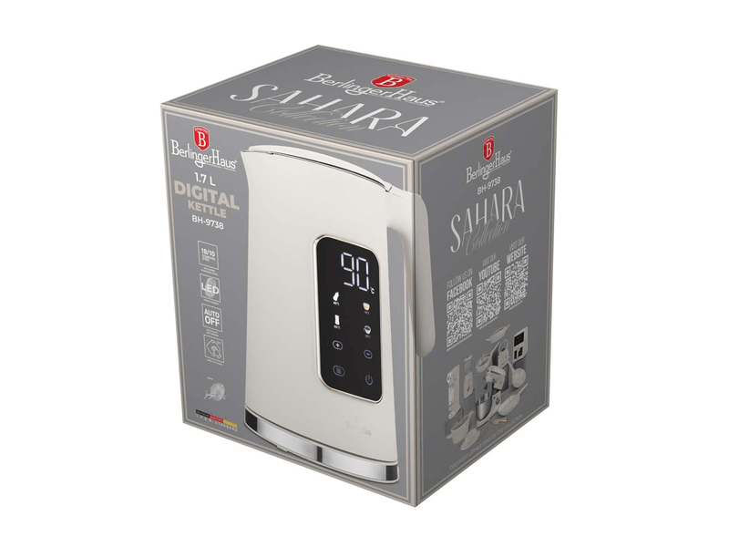 Vízforraló,1,7L,Sahara C.mattkrém