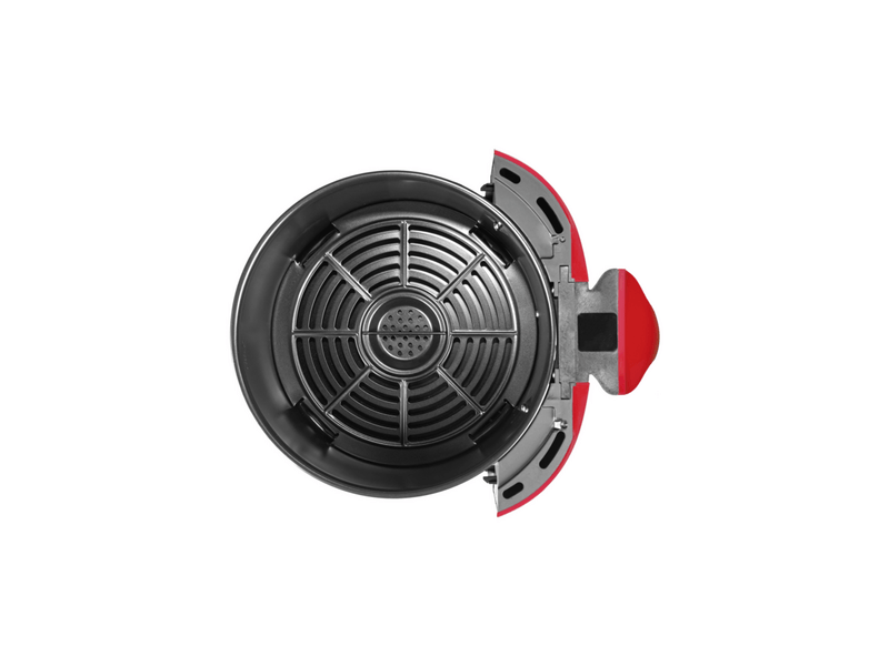 Tesla AirCook Q30 Forrólevegős sütő, piros