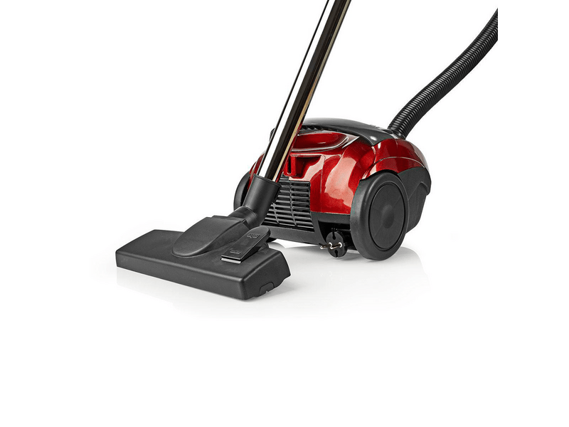 Nedis VCBG100RD Porzsákos porszívó, piros