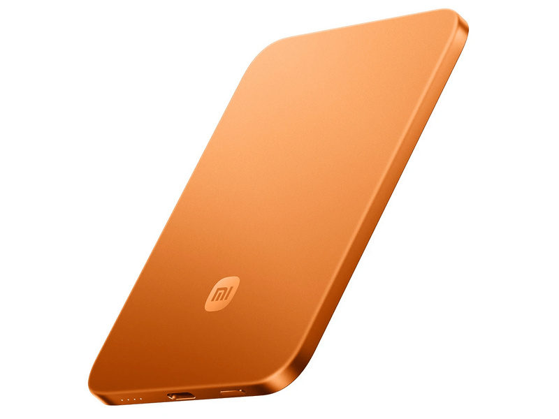 Xiaomi UltraThin Magnetic 5000 15W Powerbank, narancssárga (BHR0975GL)