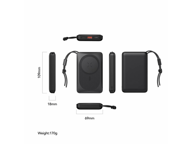 Swissten MagSafe kompatibilan power bank, 10000 mAh (22013971)