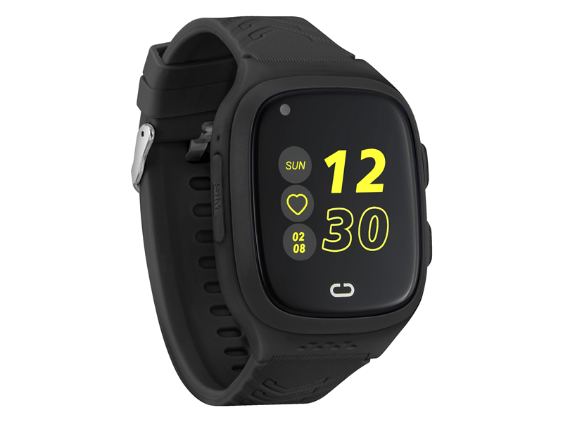 Garett Kids Rock 4G RT Gyermek okosóra, fekete