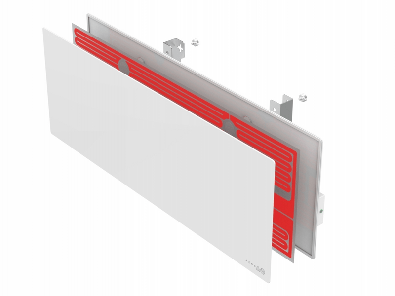 Aeno AGH1S Premium Eco Smart Infracrveni/konvekcijski grijaći panel, bijeli