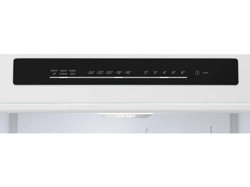 Bosch KGN392I2F Alulfagyasztós hűtőszekrény