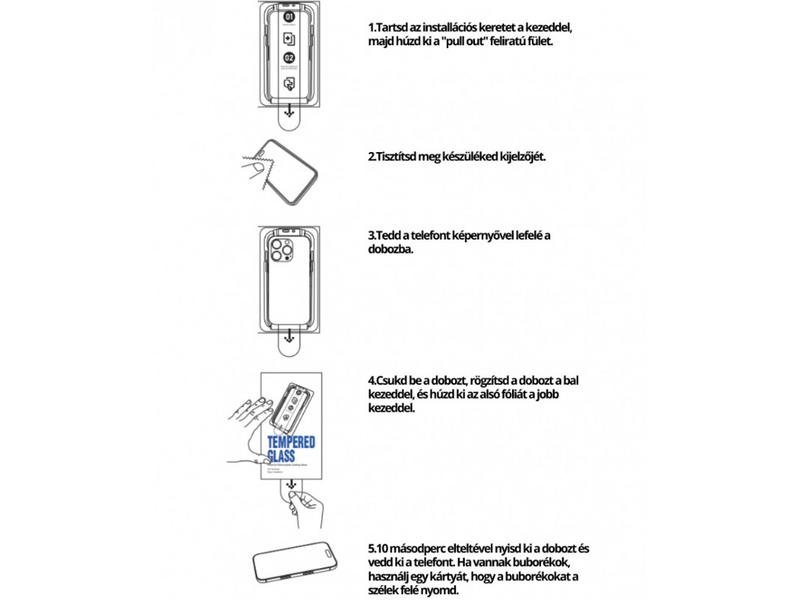 Cellect iPhone Air applikátor 2 üvegfóliával (LCD-IPH17A-APP)