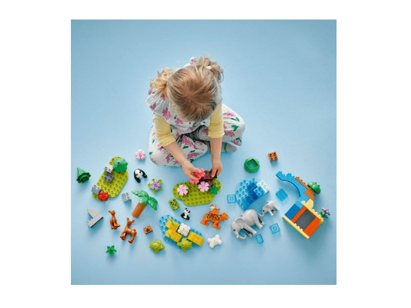 LEGO® DUPLO® City Adventures 3 u 1 Obitelji životinja u divljini (10446)