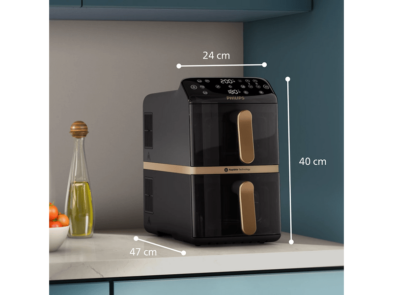 Philips NA462/70 Series 4000 Floor Airfryer, 10 l