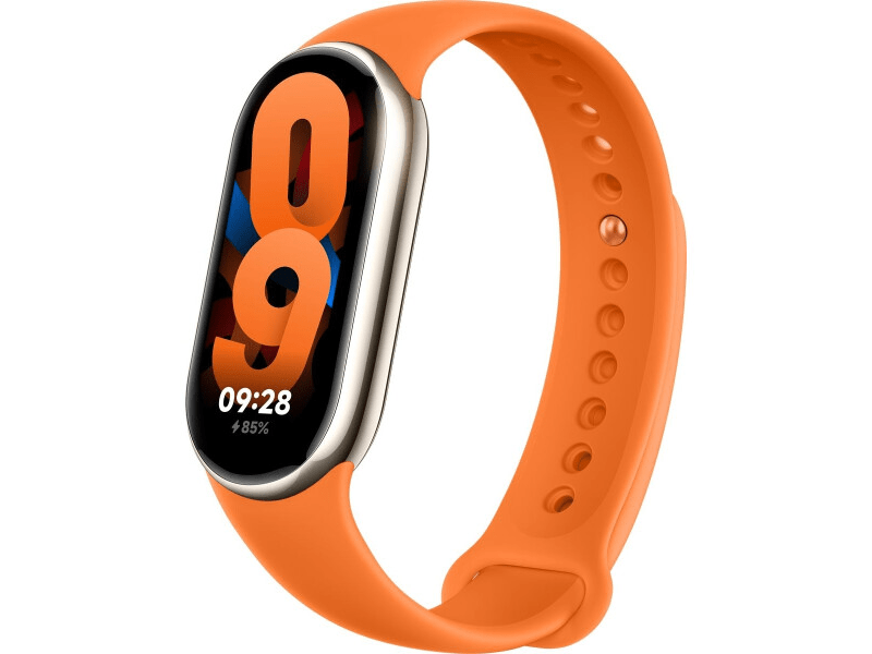 Xiaomi Smart Band 8 TPU szíj, narancssárga