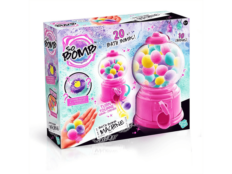 Canal Toys So Bomb fürdőgolyó gömbadagolóban, meglepetés charmmal (BBD045)