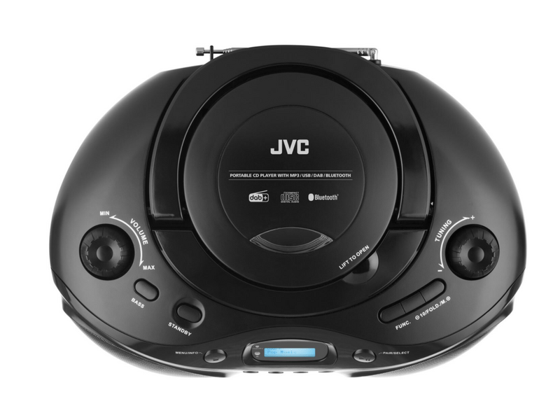 JVC RD-E661BDAB Rádió CD lejátszóval