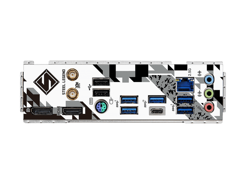 ASRock B760M Steel Legend WiFi Intel B760 mATX Alaplap
