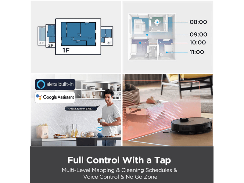 Eureka E10S Robotporszívó