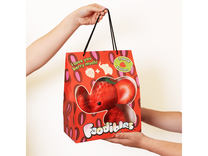 Foodibles: Illatos plüssállatok, Eper Fáni (2754)
