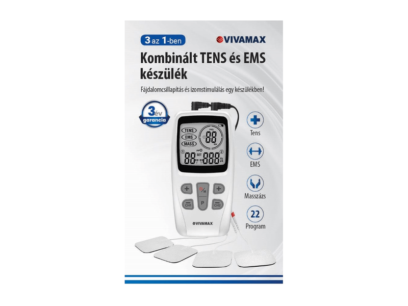 Vivamax kombinirani TENS i EMS uređaj (GYVTT2)
