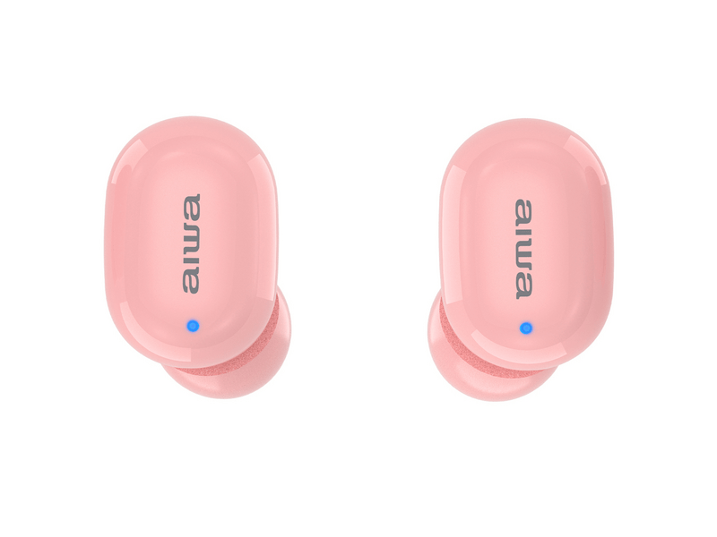 Aiwa EBTW-150PK TWS fülhallgató, púder