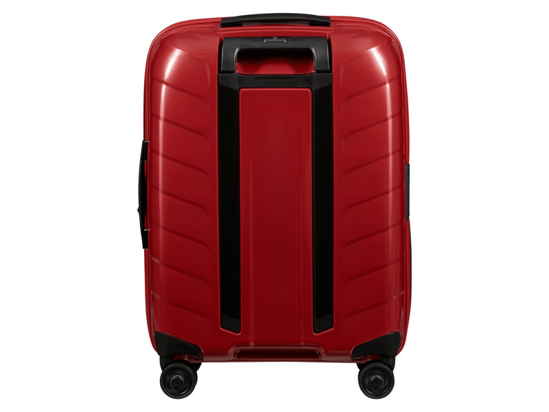 Samsonite Attrix Spinner Bővíthető bőrönd, 55 cm, piros (146116-1726)