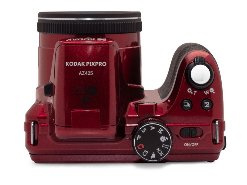 Kodak Pixpro AZ425 digitális fényképezőgép, piros