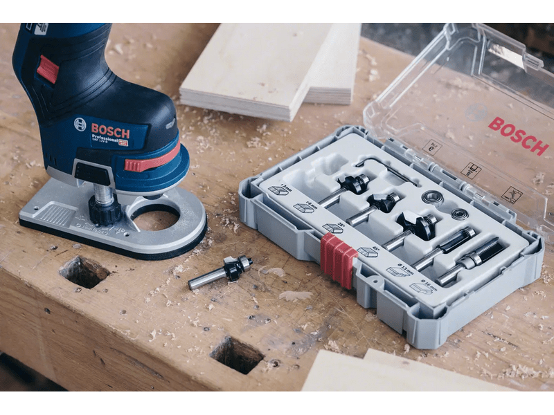 Bosch set glodala s prihvatom od 8 mm, 6 komada (2607017466)