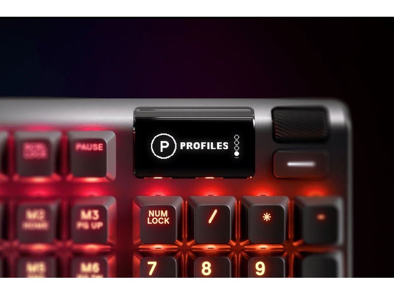 Steelseries Apex 5 Hybrid UK Gamer billentyűzet, fekete