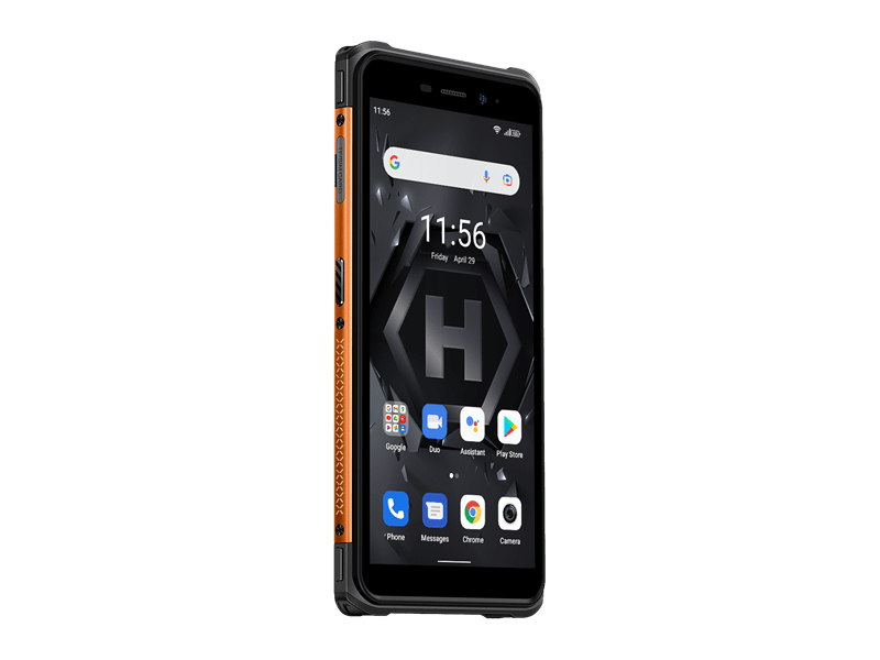 myPhone Hammer Iron 4 Okostelefon, fekete/narancs