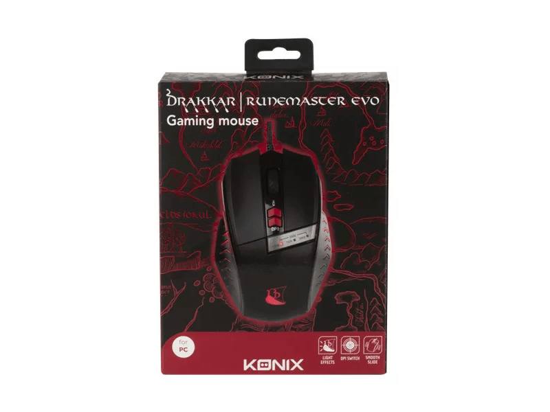 Konix Drakkar Runemaster Evo Vezetékes gamer egér