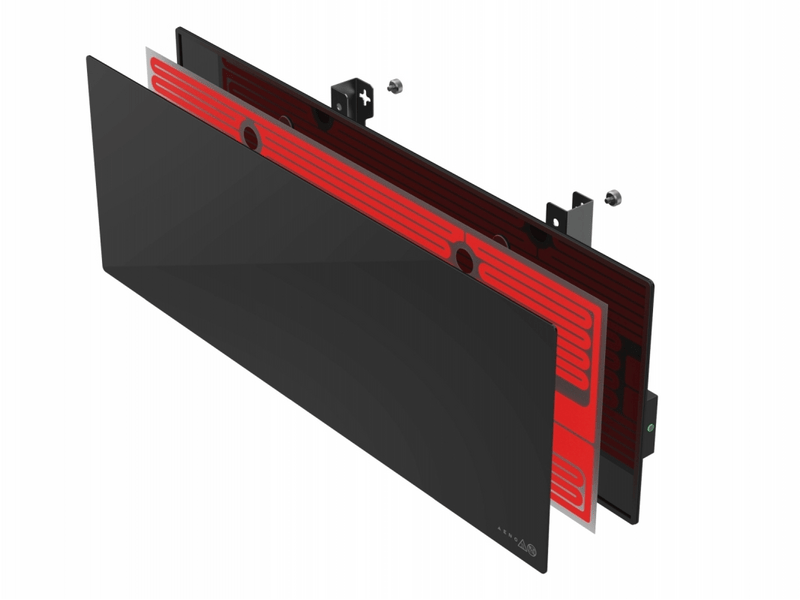 Aeno AGH2S Premium Eco Smart infracrveni/konvekcijski grijaći panel, crni