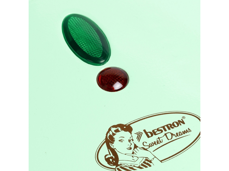 Bestron ASW401 Gofrisütő, mentazöld