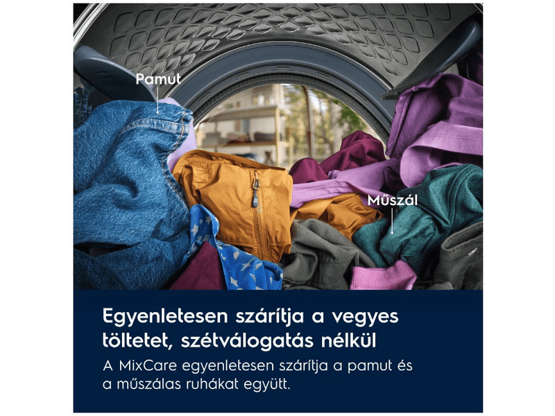 Electrolux EW7D495UDE Hőszivattyús szárítógép