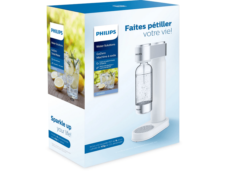 Philips ADD4902WH GoZero Szódagép, fehér