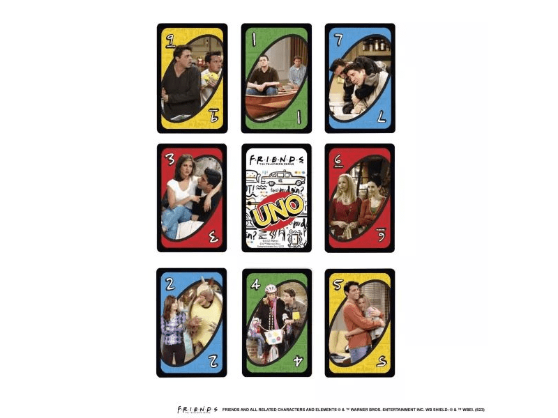 UNO Jóbarátok kártyajáték (HJH35)