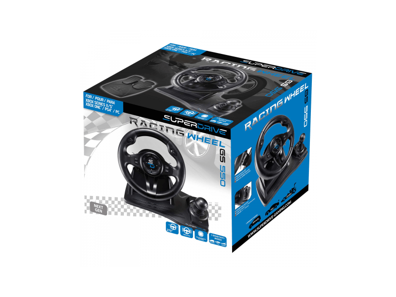 Subsonic Superdrive GS550 Versenykormány pedálokkal és váltóval (SA5596-NG)