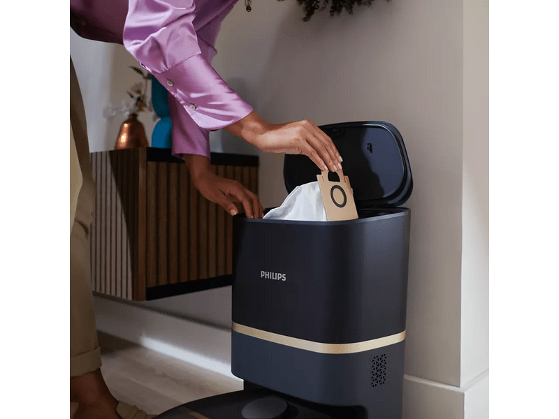 Philips XU7100/01 7000 Series Aqua robotporszívó, fekete